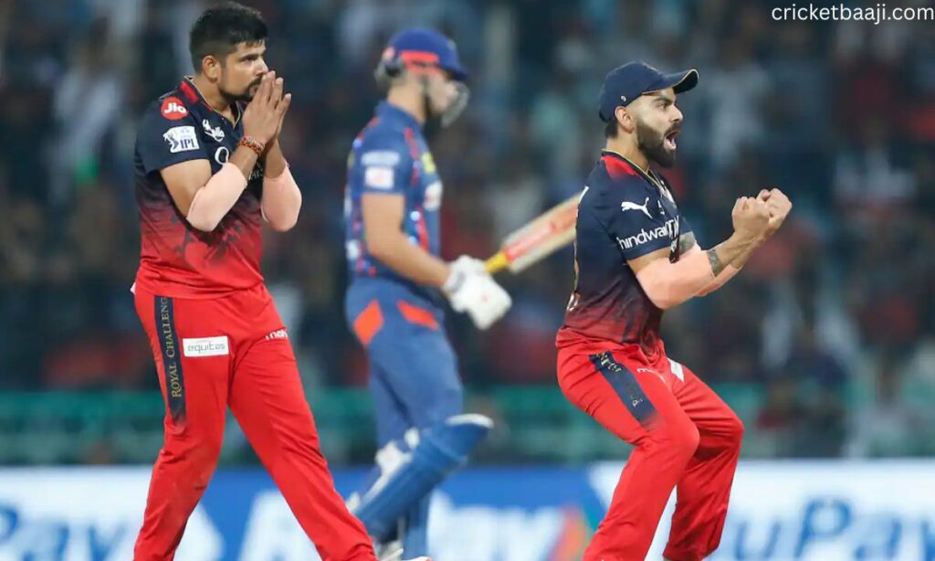 Lucknow Super Giants vs Royal Challengers Bangalore Match Scorecard