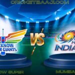 Lucknow Super Giants vs Mumbai Indians Timeline