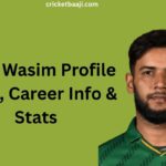 Imad Wasim Profile – Age, Career Info & Stats