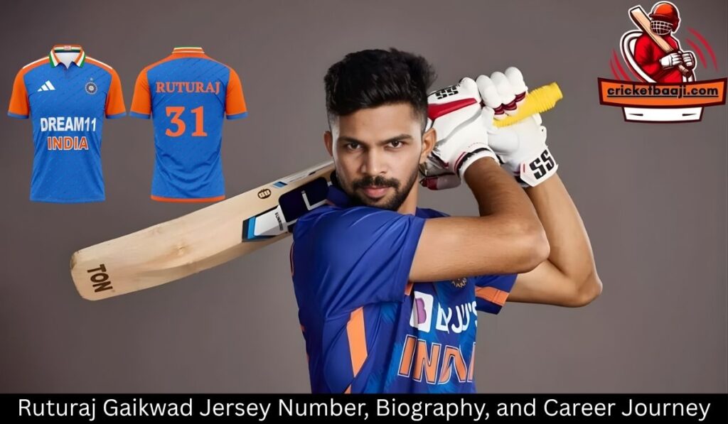 Ruturaj Gaikwad Jersey Number, Biography, and Career Journey
