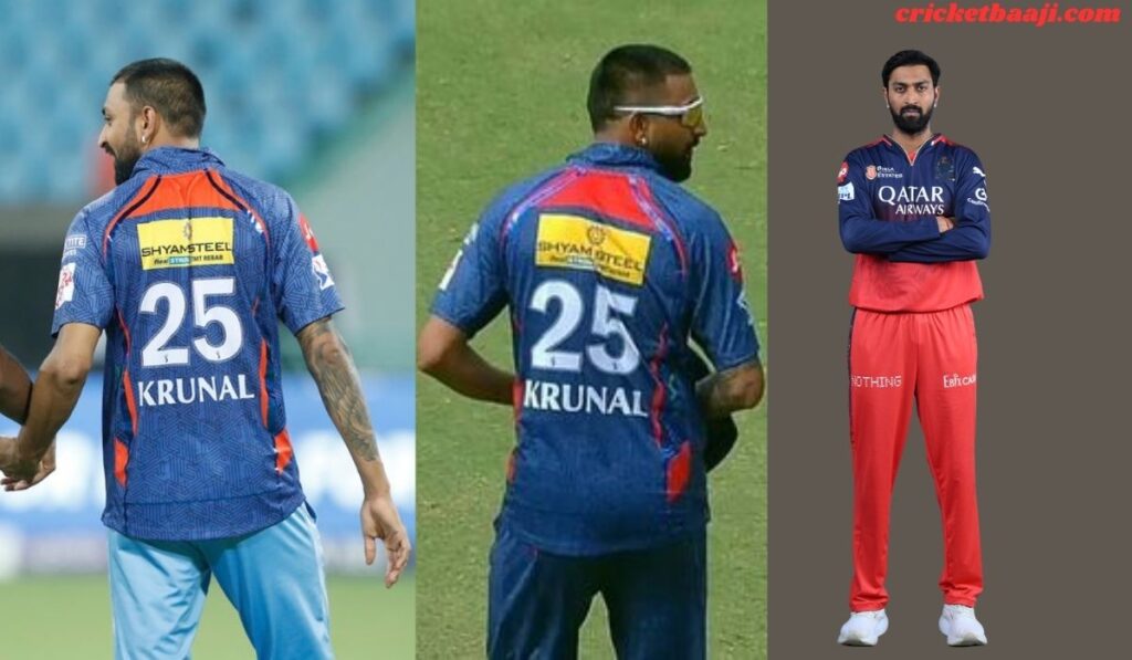 Krunal Pandya Jersey Number