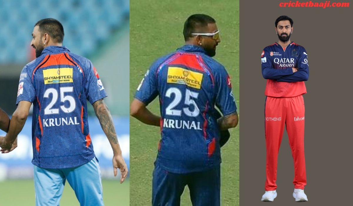 Krunal Pandya Jersey Number