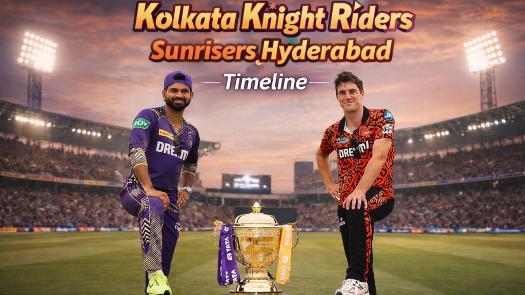 Kolkata Knight Riders vs Sunrisers Hyderabad Timeline: Complete IPL Rivalry History, Head-to-Head Records & Key Matches