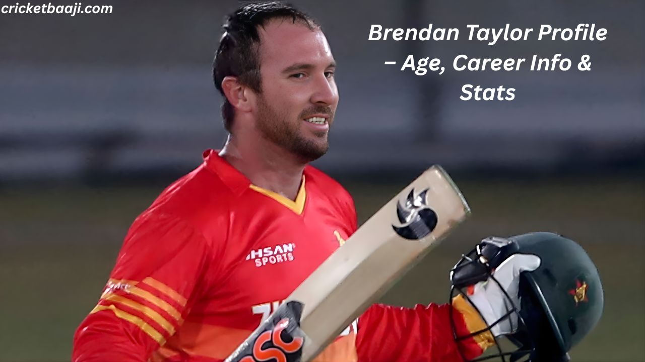 Brendan Taylor Profile – Age, Career Info & Stats