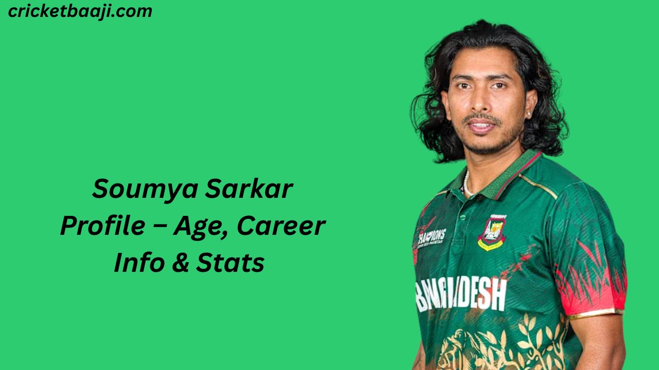Soumya Sarkar Profile – Age, Career Info & Stats