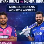Rajasthan Royals vs Mumbai Indians 2026 – Match Scorecard & Full Analysis